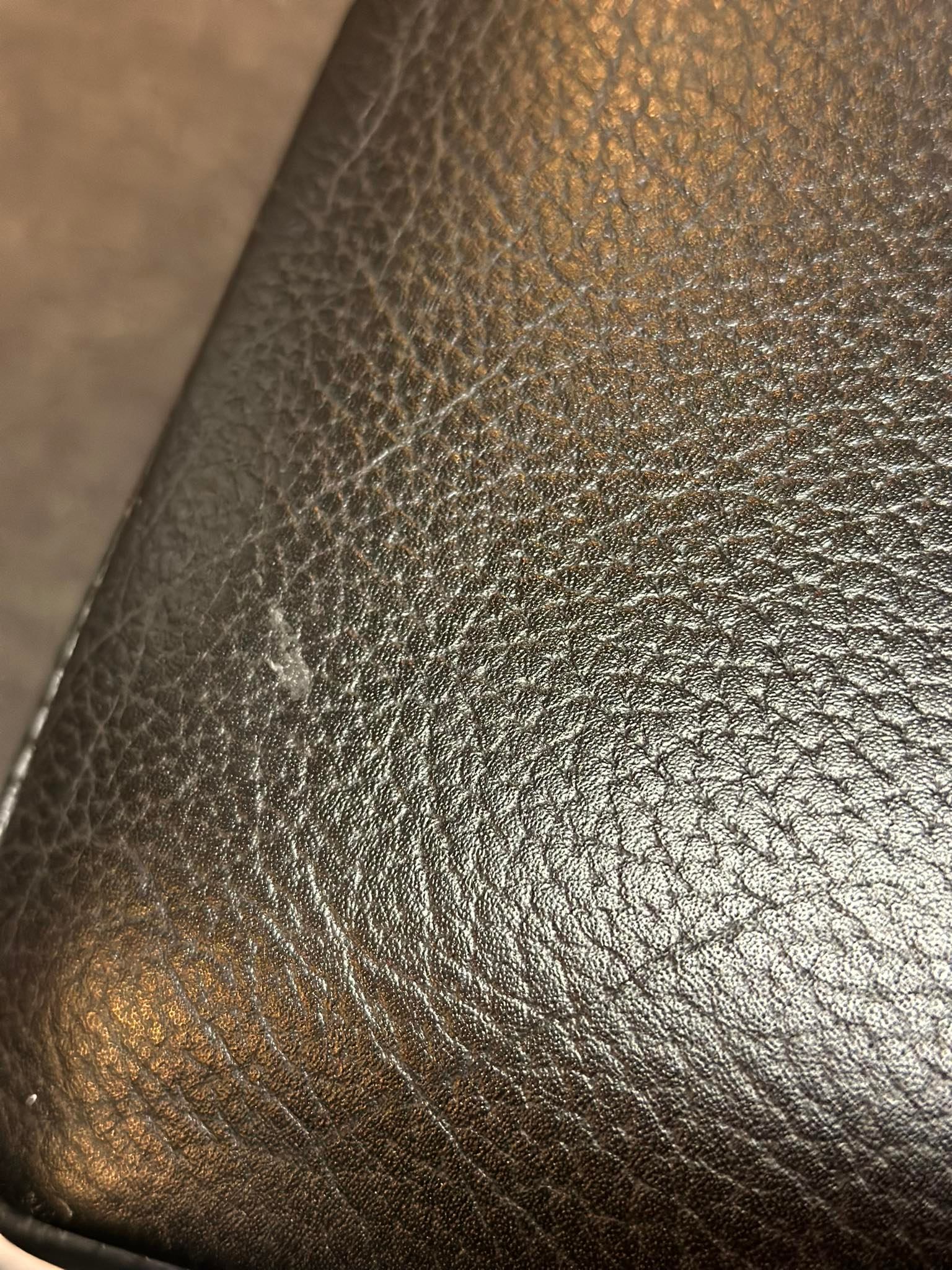 6x Chaises salle à manger en cuir noir - Image 5