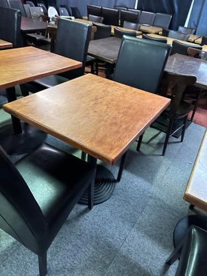 Table HORECA bistrot 70x80cm (9 pièce disponible)