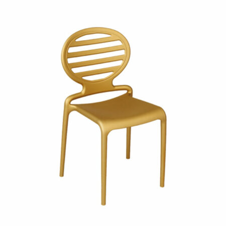 Chaises empilables "Hamar Gold" (38 pièces disponibles)