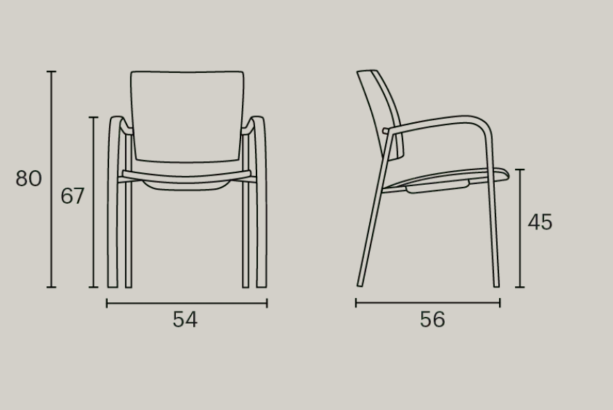 Chaise/fauteuil BIO de ENEA - Image 3