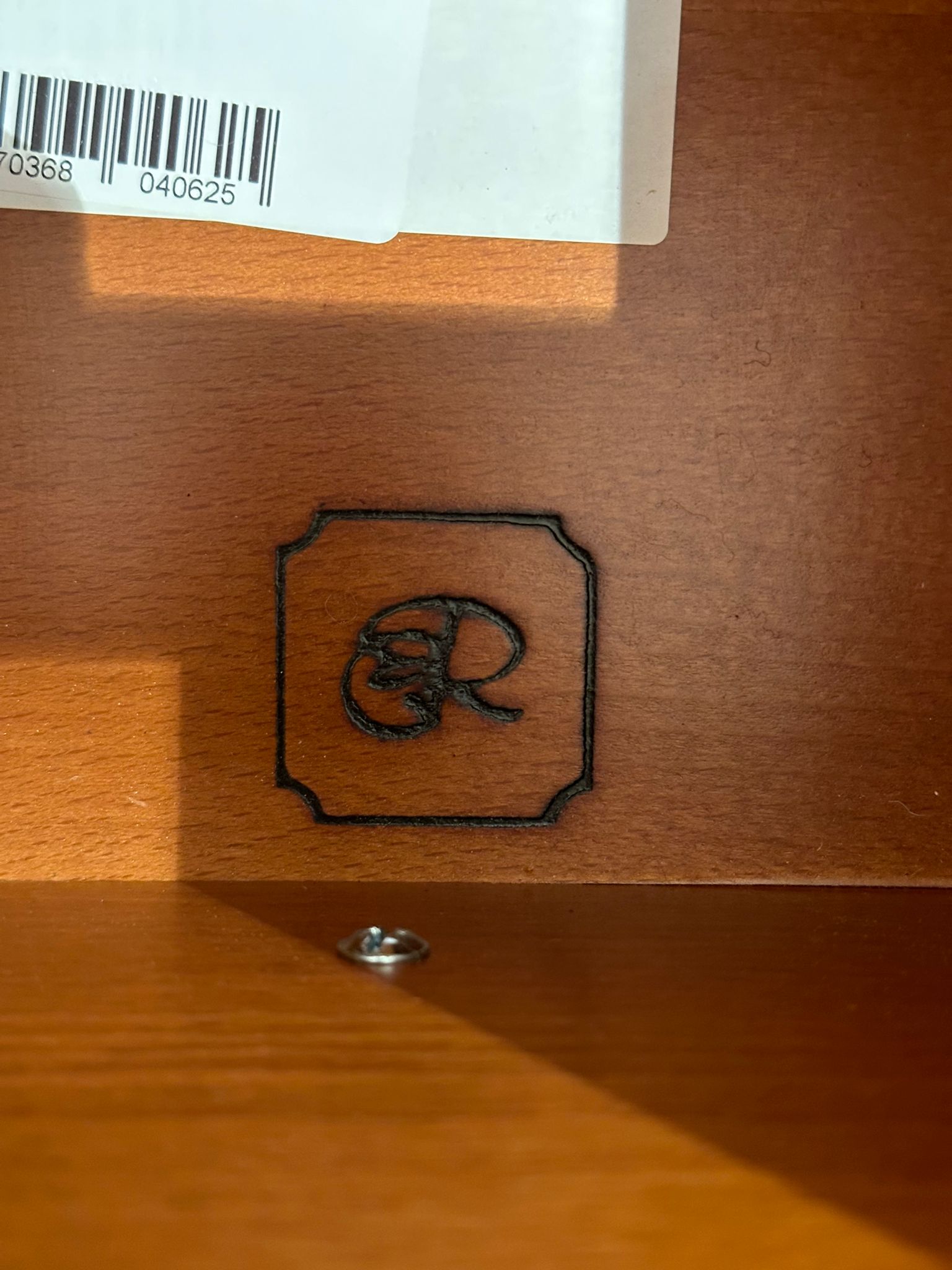 Meuble TV - Bois cerisier - Image 4