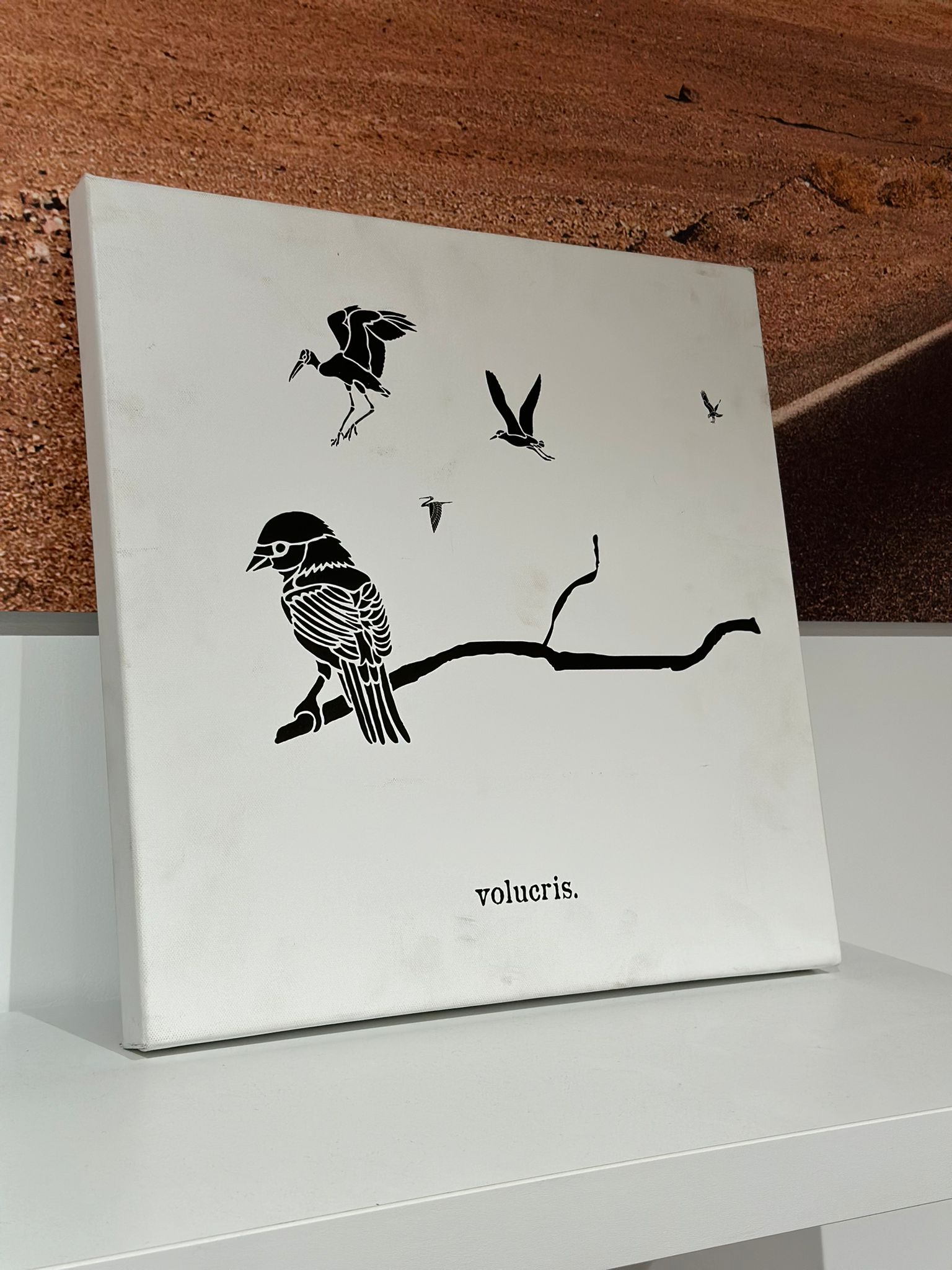 Cadre décoratif oiseau - Image 2