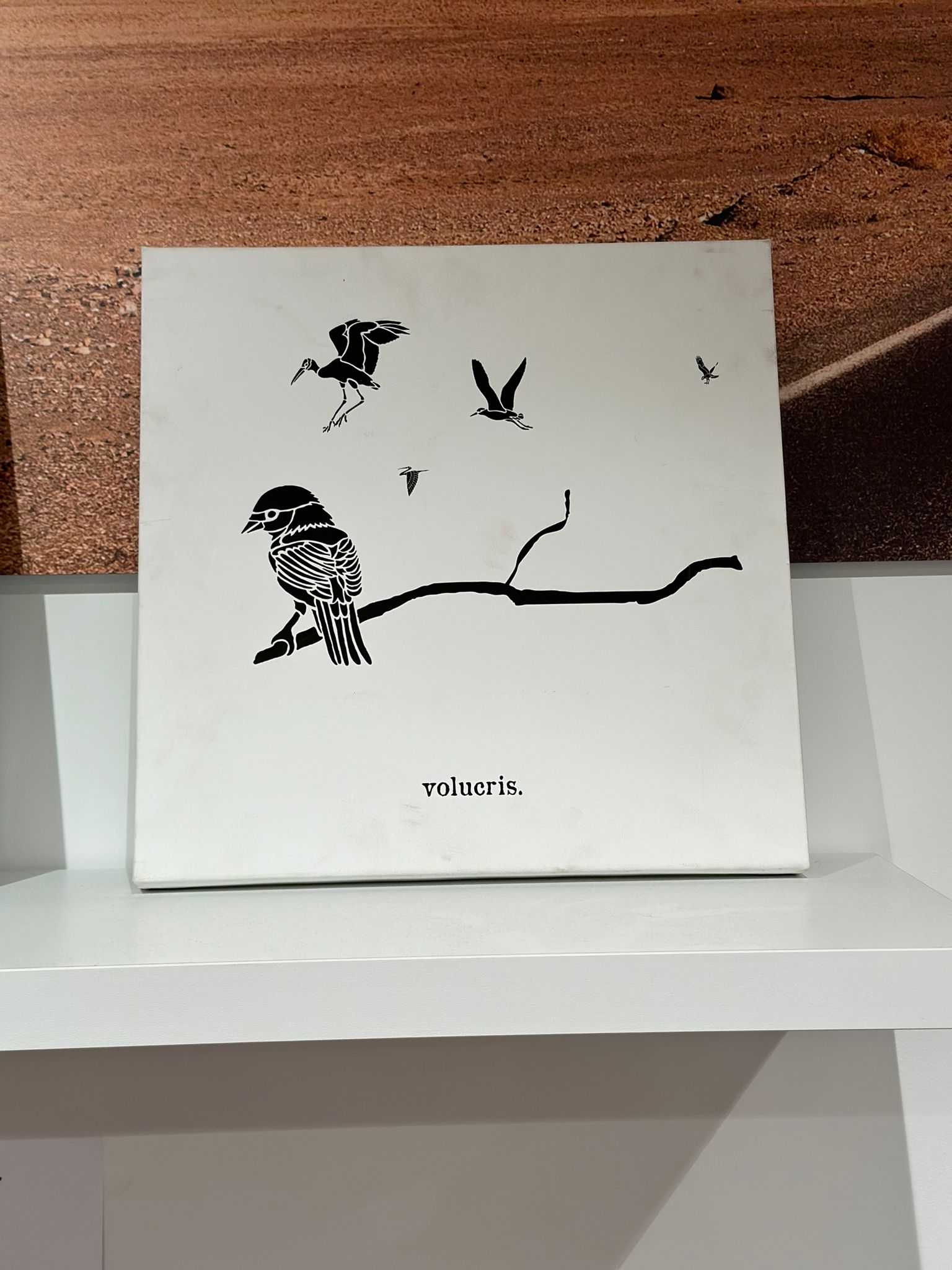 Cadre décoratif oiseau - Image 3