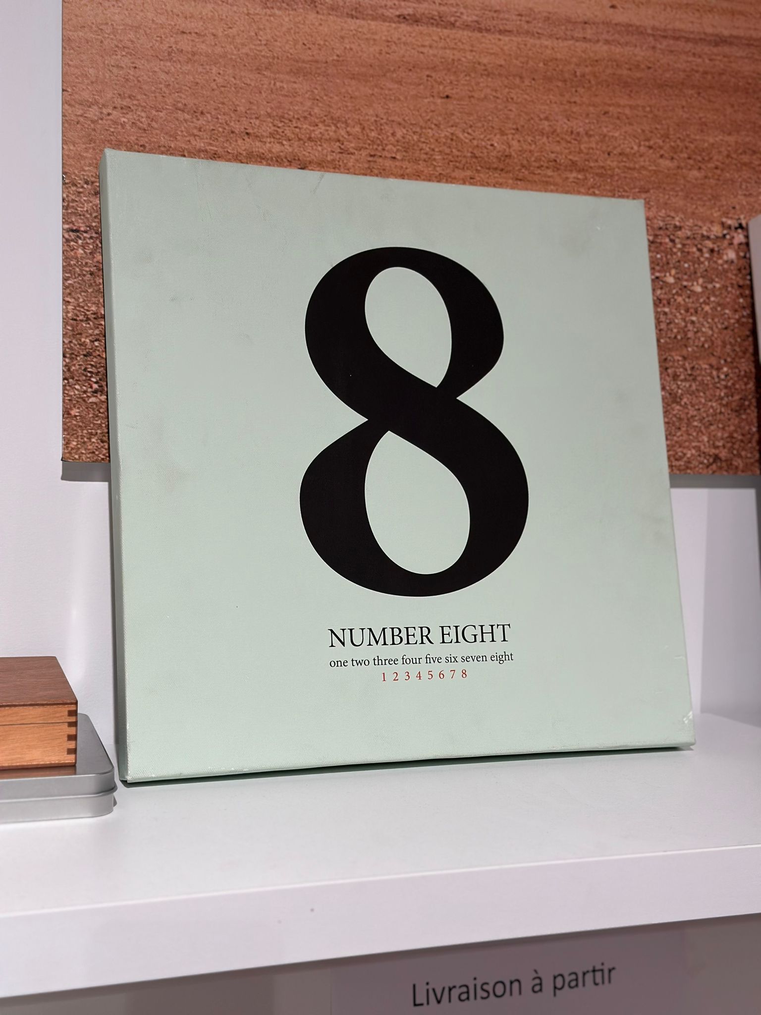 Cadre décoratif numéro 8 (vert) - Image 2