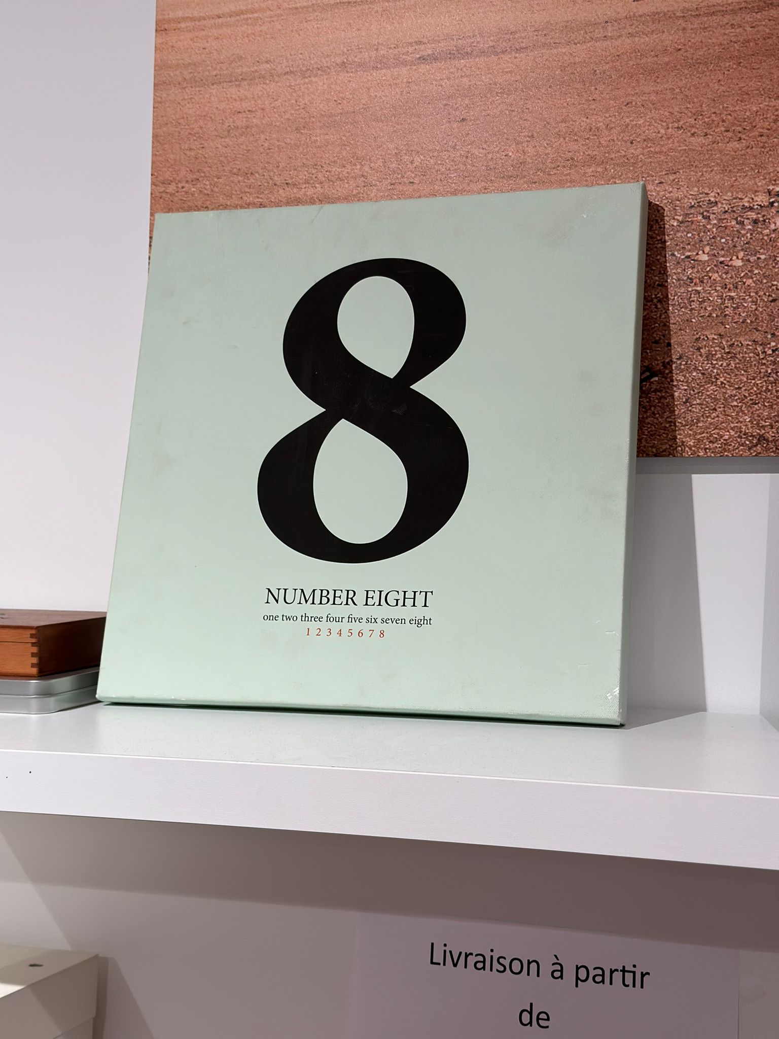 Cadre décoratif numéro 8 (vert) - Image 4