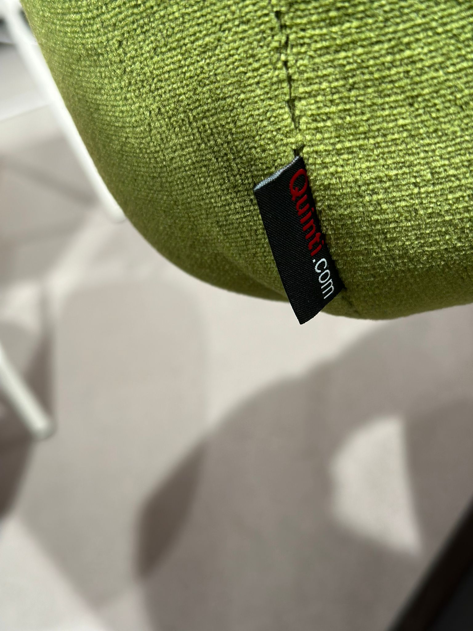 Fauteuil pivotant en velour design - DEEP - Image 4