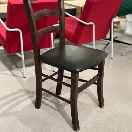 4x Chaises en bois style rustique