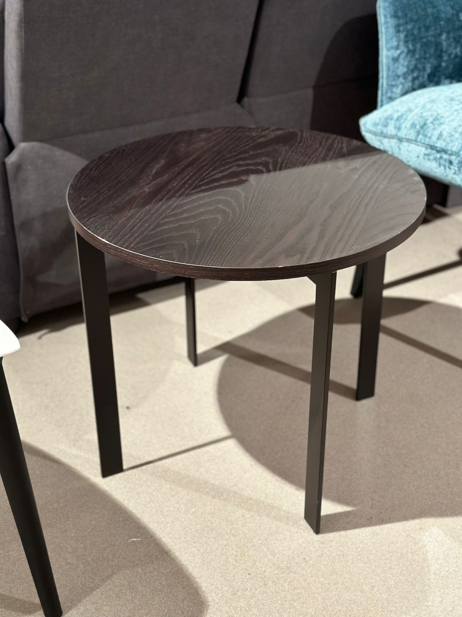 Table de salon/Table d'appoint ronde en bois - Image 2