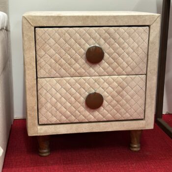 Table de chevet avec 2 tiroirs