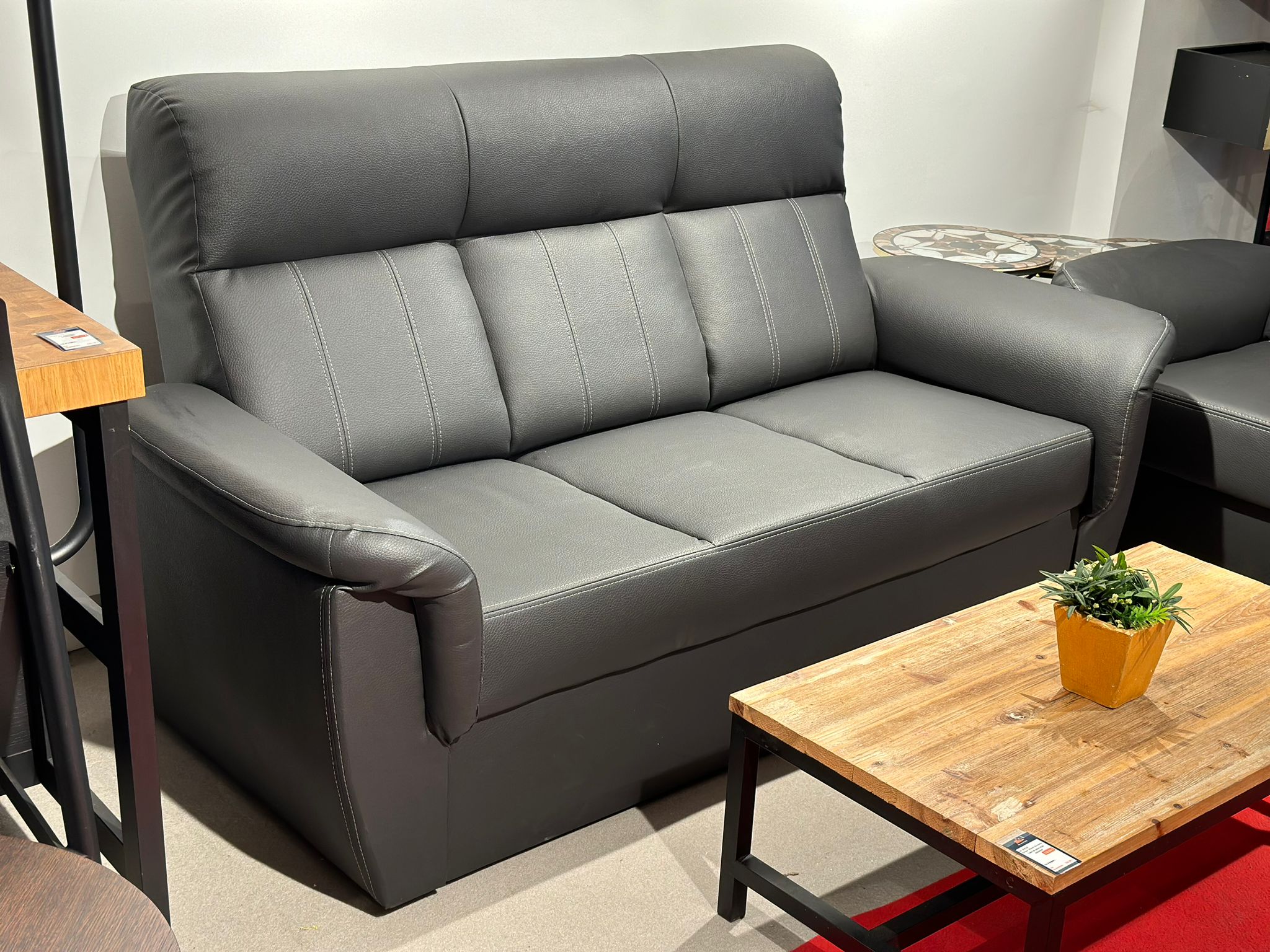 Canapé 3+2 en similicuir - MODENA - Image 3