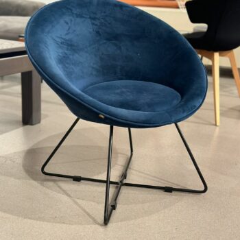 Fauteuil d'appoint en velours - ZONS