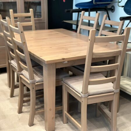 Table à manger extensible + 8 chaises