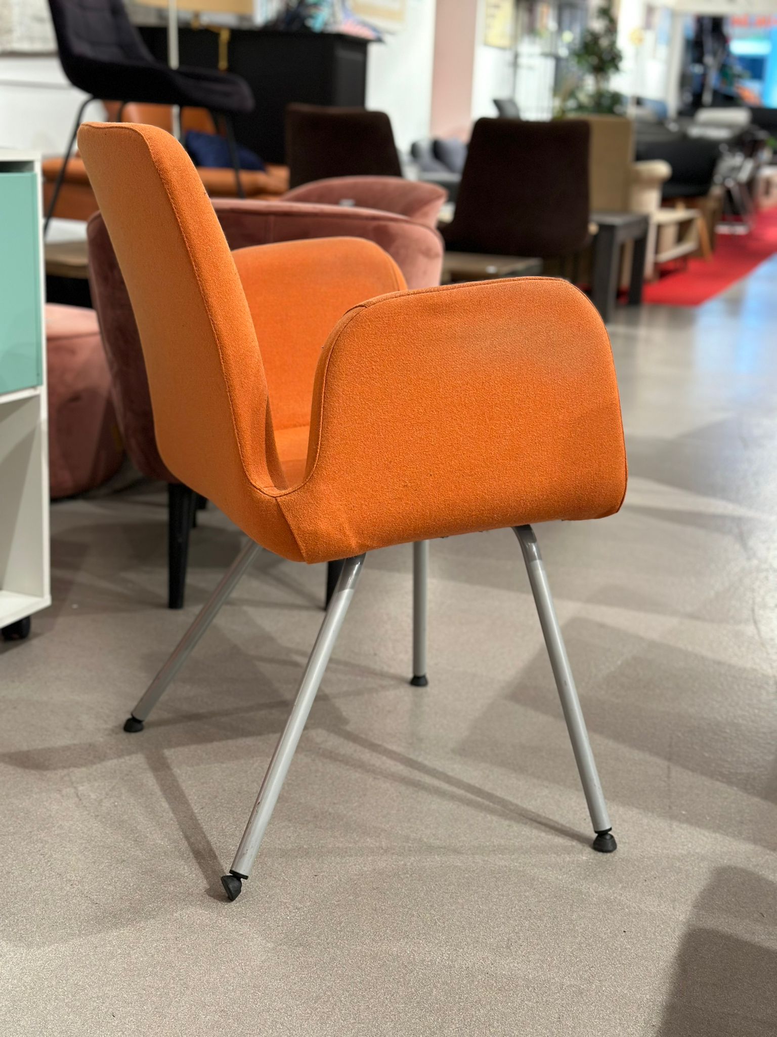 Chaise de bureau PATRICK - Orange - Image 2