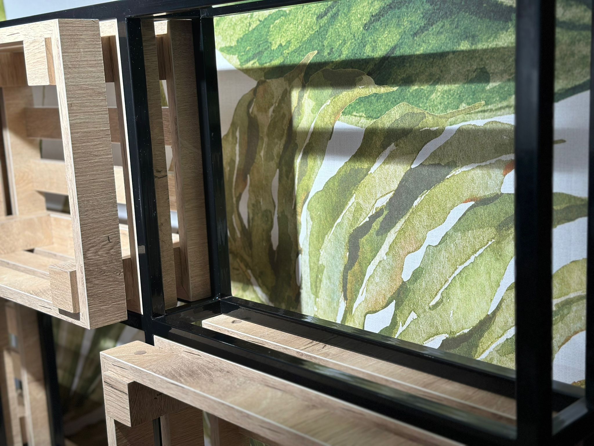 Etagère/Bibliothèque mural style industriel (2 pièces disponibles) - Image 4