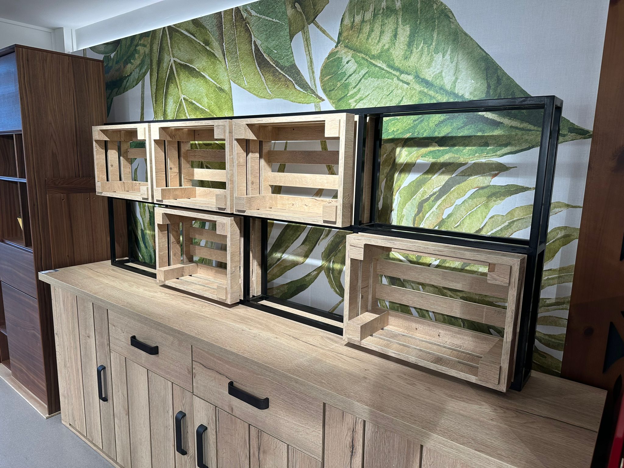 Etagère/Bibliothèque mural style industriel (2 pièces disponibles) - Image 3