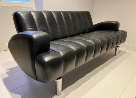 Canapé design en cuir "LEOLUX - WIZARD"