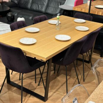 Table à manger style industriel