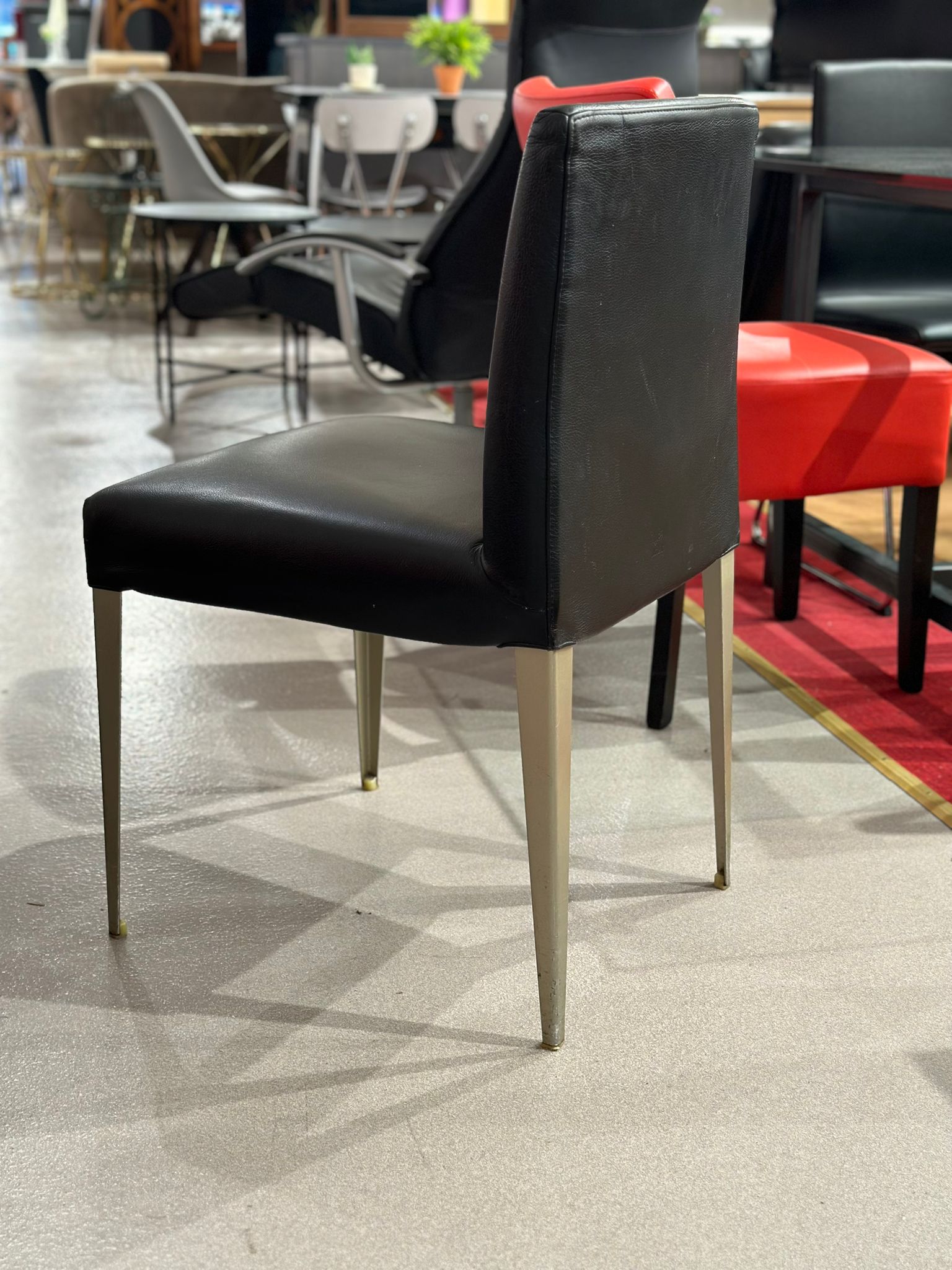 Chaise en cuir design B&B ITALIA - Melandra (37 pièces disponibles) - Image 2