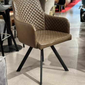 Chaises design salle à manger en similicuir