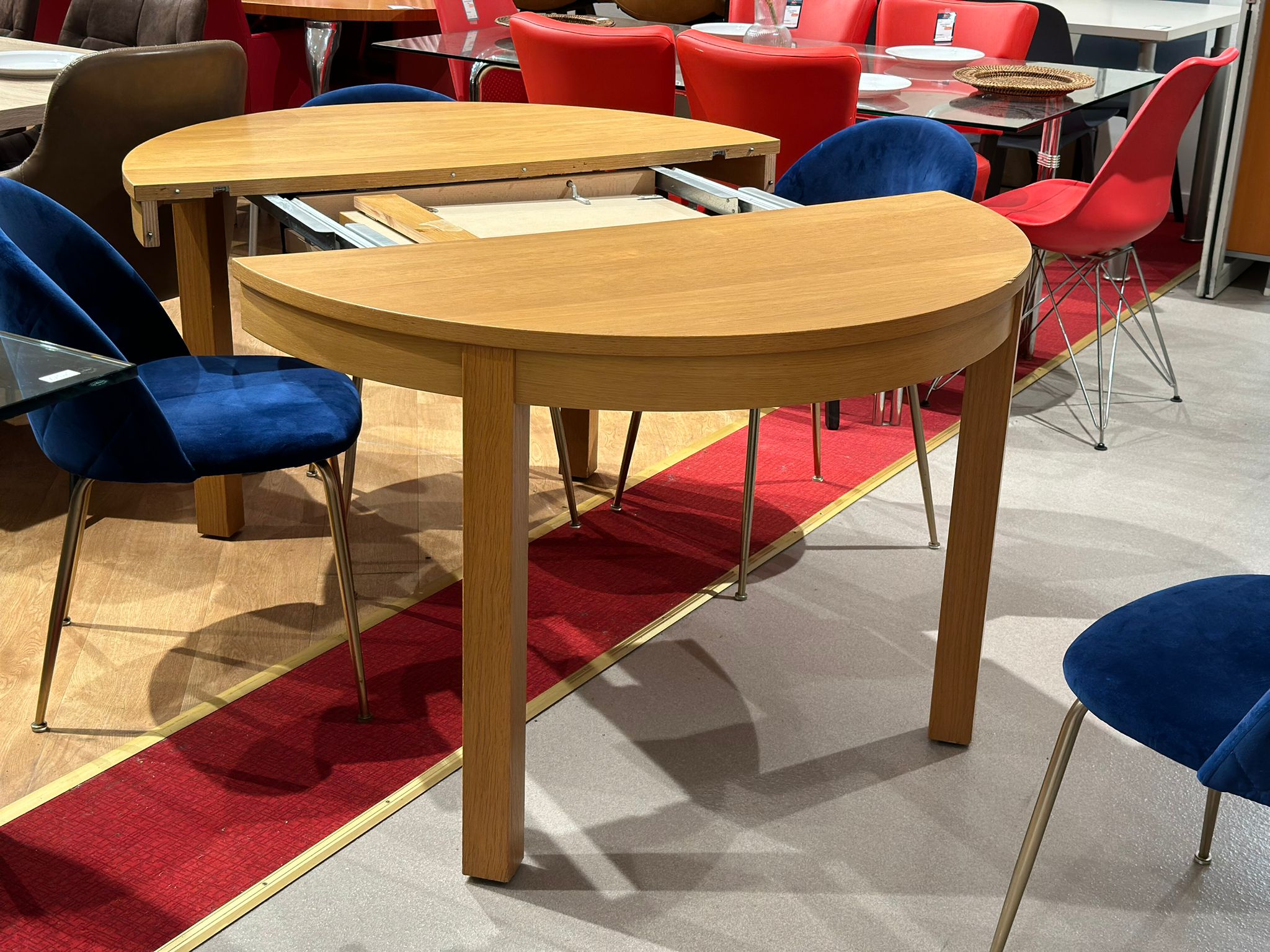 Table à manger ronde extensible - Image 2