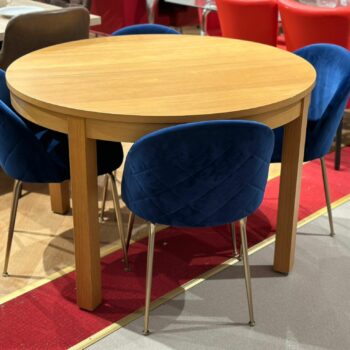 Table à manger ronde extensible