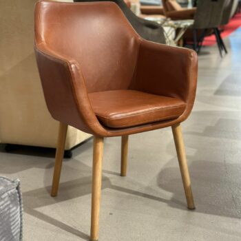 Chaise/Fauteuil en cuir - Maison du monde