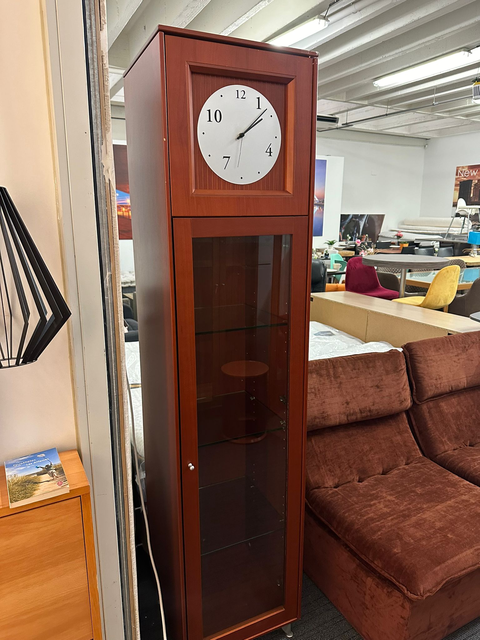 Meuble vitrine - Horloge - Image 4