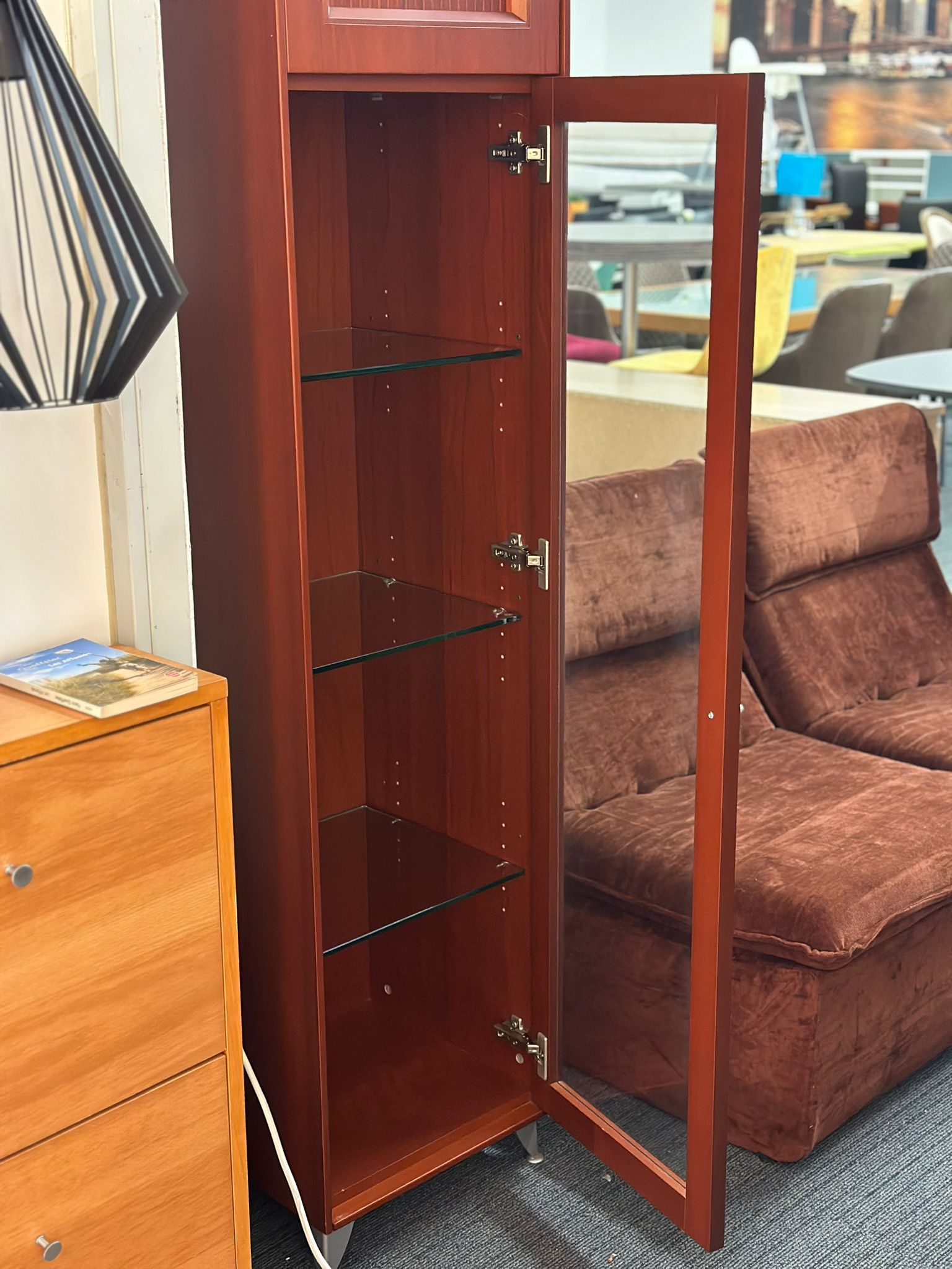 Meuble vitrine - Horloge - Image 3